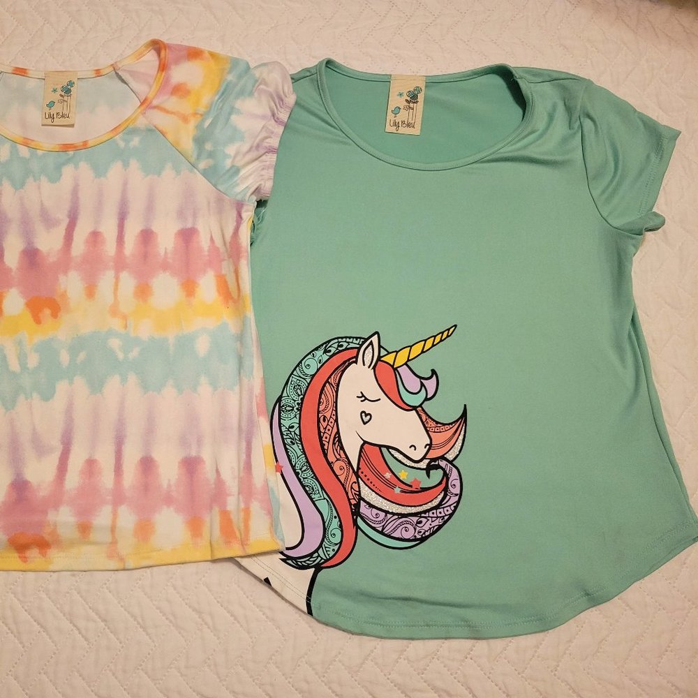 Lily Bleu (2 tees)